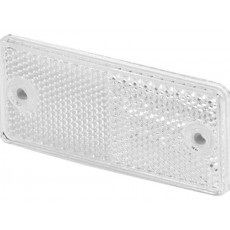 Aspöck heijastin valk ruuvikiinnitys Heijastin valkoinen 90X40mm - Aspöck - 11169 - 1