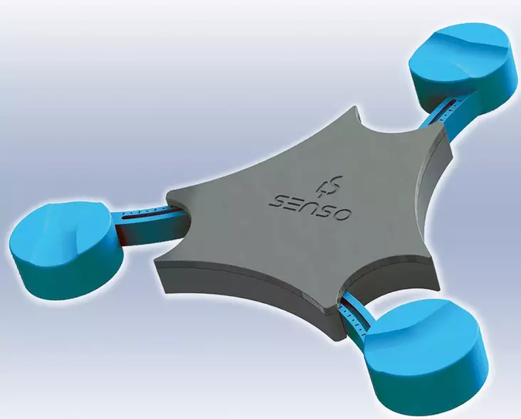 Gok kaasupullovaaka Senso4s, paristokäyttöinen, Bluetooth lähetin, Android, iOS - Kaasujärjestelmän tarvikkeet - 10889 - 1