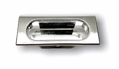 Lukon vastakappale upotettava, kromi E-Lock - HOBBY VARAOSAT - 9729 - 1