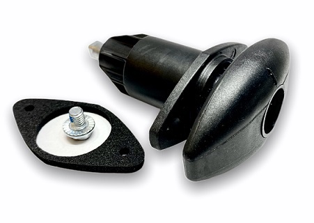 Luukun lukko musta, FW / FF2 ilman lukkopesää 200720F3 840 - HOBBY VARAOSAT - 4299 - 1