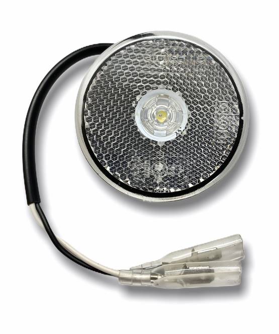 Seisontavalo etu pyöreä, valkoinen LED 111.023.100 - HOBBY VARAOSAT - 6142 - 2