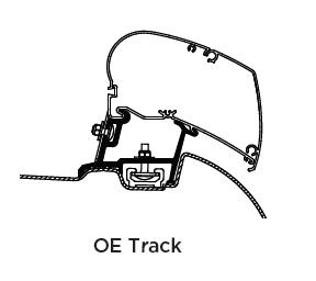 Thule kiinnityssarja Sprinter 2007-/Crafter OE, 2007-2016, kattomarkiisiin - Kattomarkiisien kiinnityssarjat - 12079 - 1