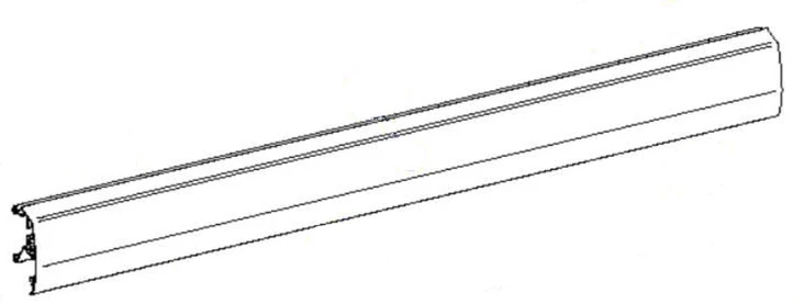 Thule etupalkki 6300 4,00 m, antrasiitinharmaa - Markiisien varaosat Thule - 23329 - 1