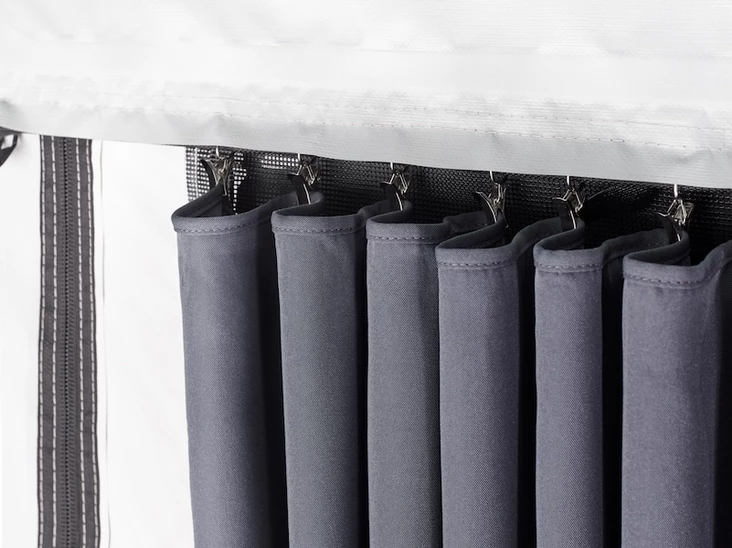 Thule verhosarja Residence G2 3,00 m, harmaa - Markiisien seinät ja sarjat Thule - 1089 - 1